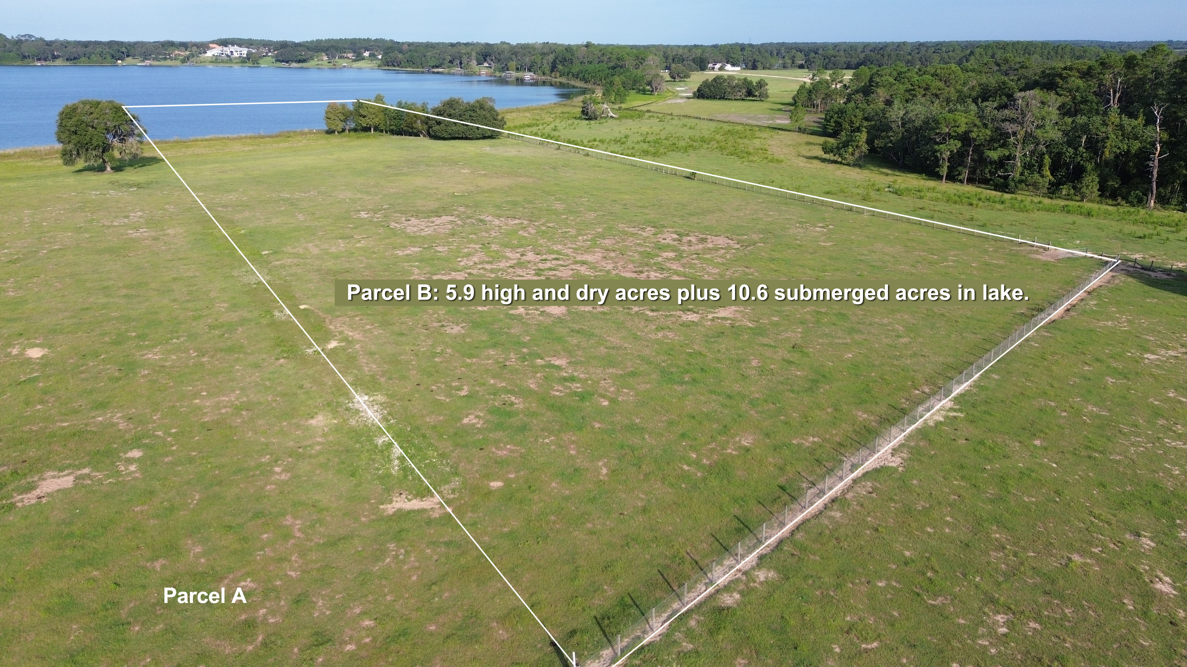 Parcel B aerial view